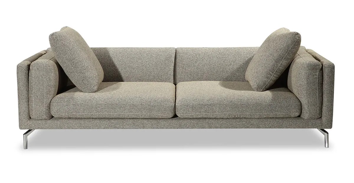 Диван Loft & Mid-Century, светло-коричневый