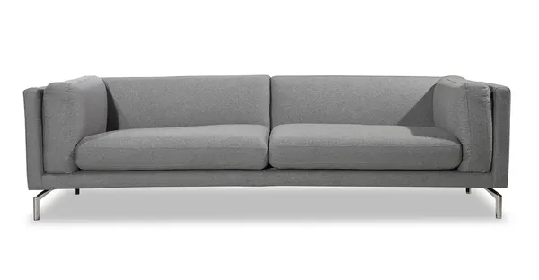 Диван Loft & Mid-Century, светло-серый