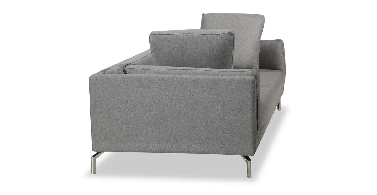 Диван Loft & Mid-Century, светло-серый