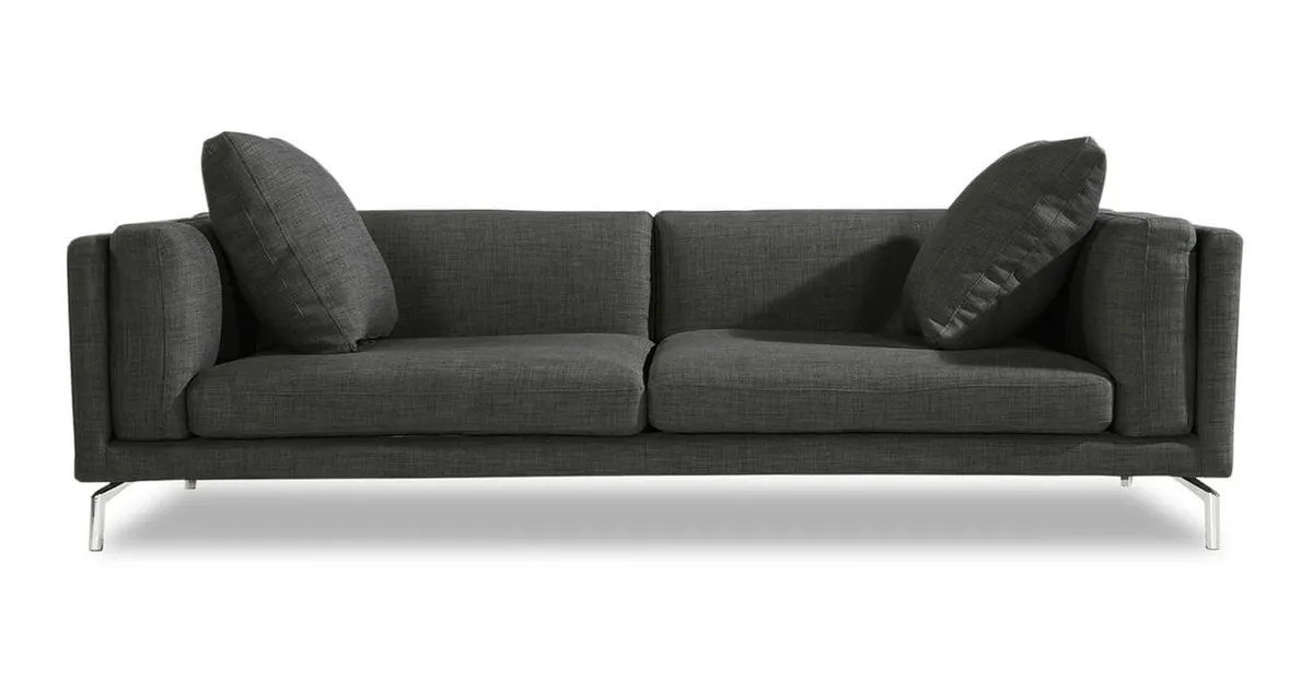 Диван Loft & Mid-Century, темно-серый