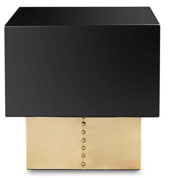 Кофейный стол Square Drum Coffee Table, черный