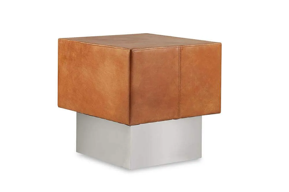 Кофейный стол Square Drum Coffee Table, коричневый