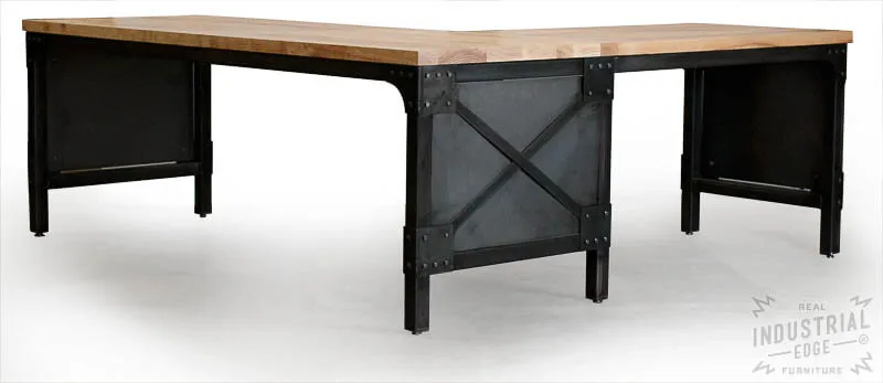 Угловой стол CUSTOM INDUSTRIAL L DESK