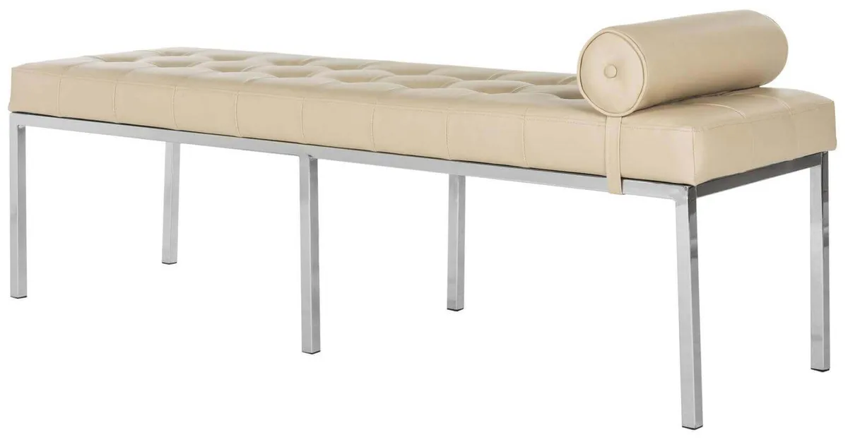 Банкетка Xavier Bench, бежевая