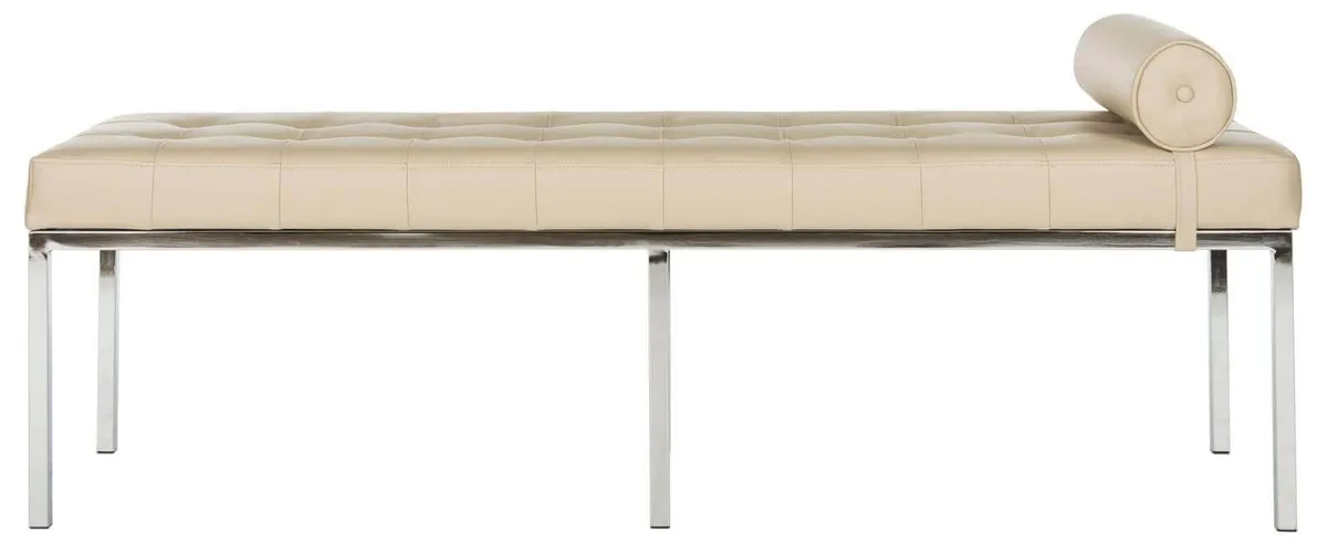 Банкетка Xavier Bench, бежевая