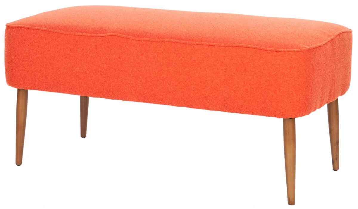 Банкетка Levi Bench, оранжевая