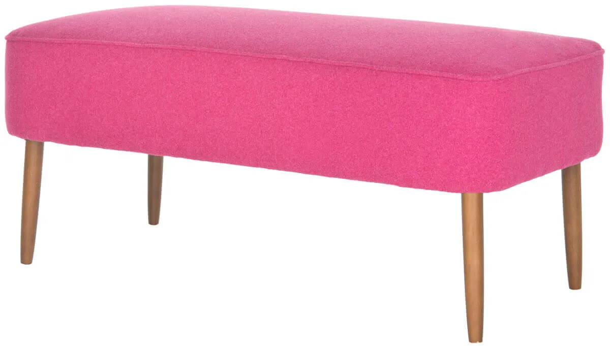 Банкетка Levi Bench, розовая