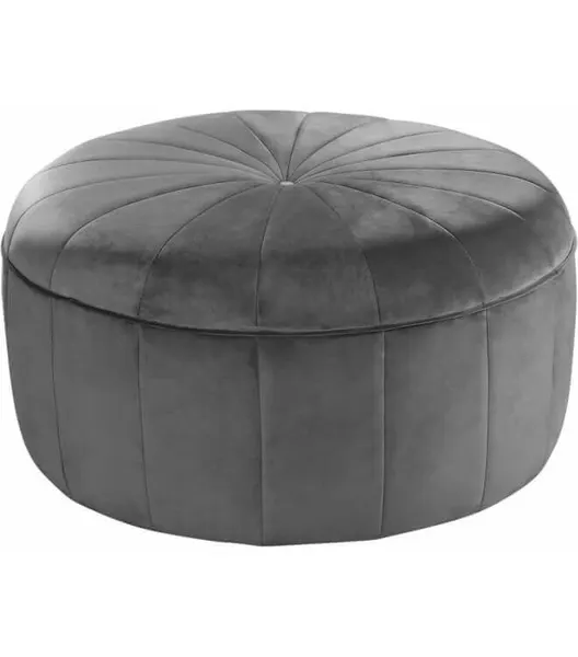 Пуф Baby Blue Velvet Large, серый