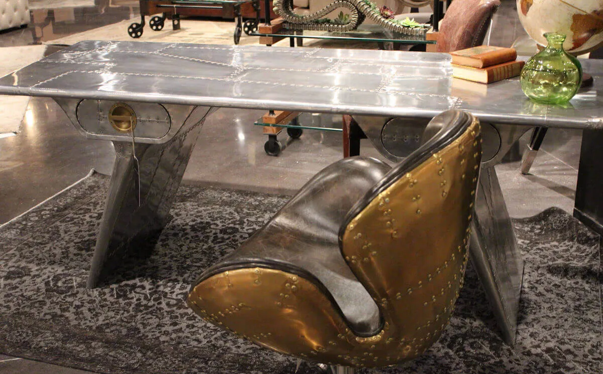 Стол в стиле Авиатор Aviator Double Wing Desk