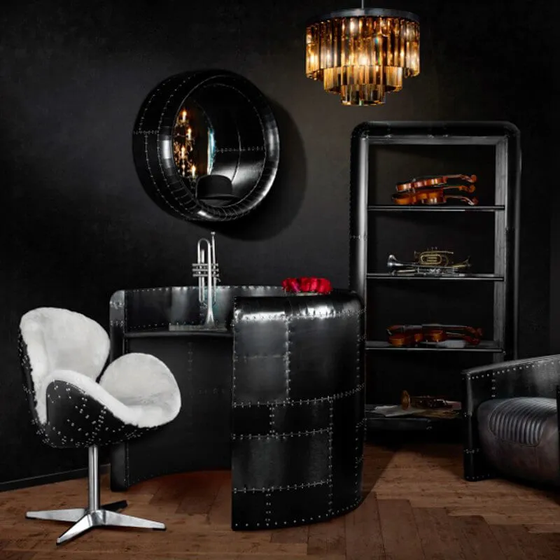 Стол-стойка ресепшн Engine Cowling Table Black