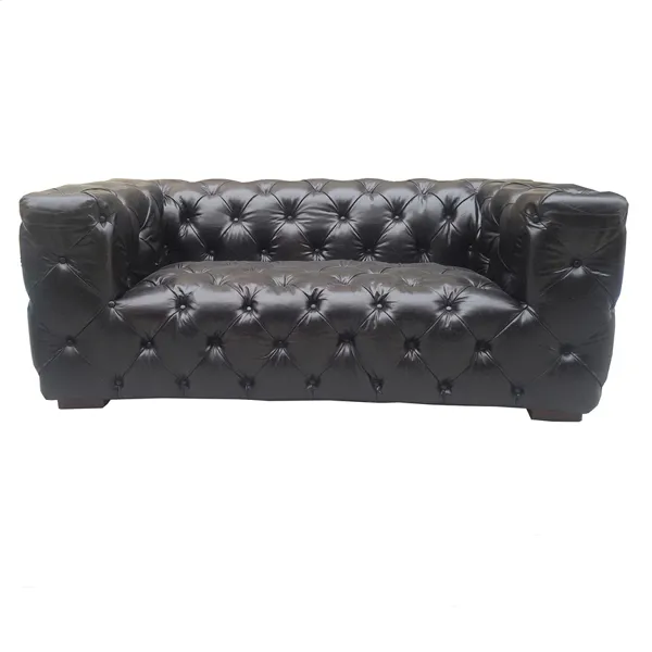Диван Aviator Chesterfield, черный