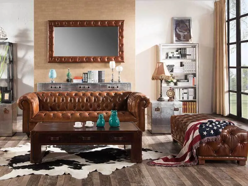 Стол Wood&Leather Aviator Coffee Table