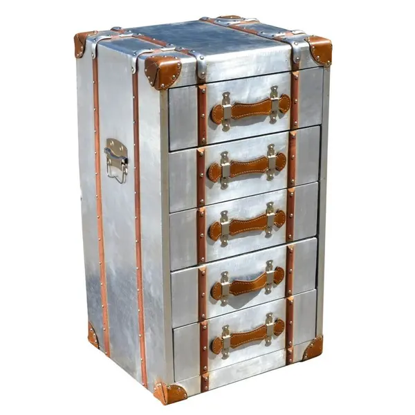 Комод в стиле «Авиатор» Hawker Industrial Chest