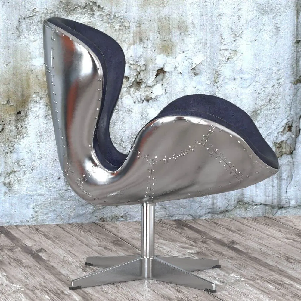 Кресло Swan Aviator, черное