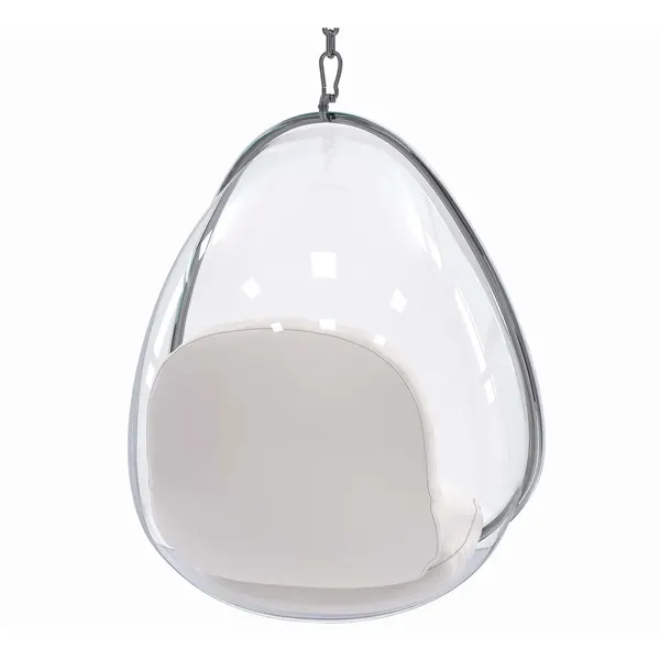 Прозрачное подвесное кресло яйцо Bubble Chair