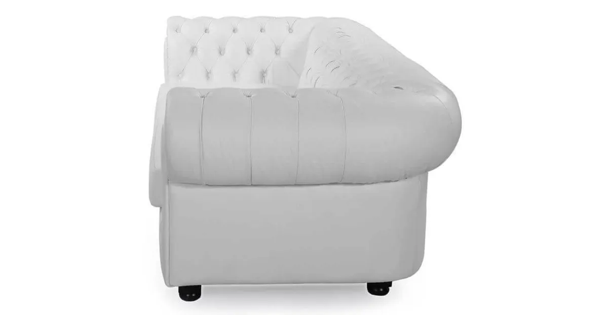 Диван Chesterfield, белый