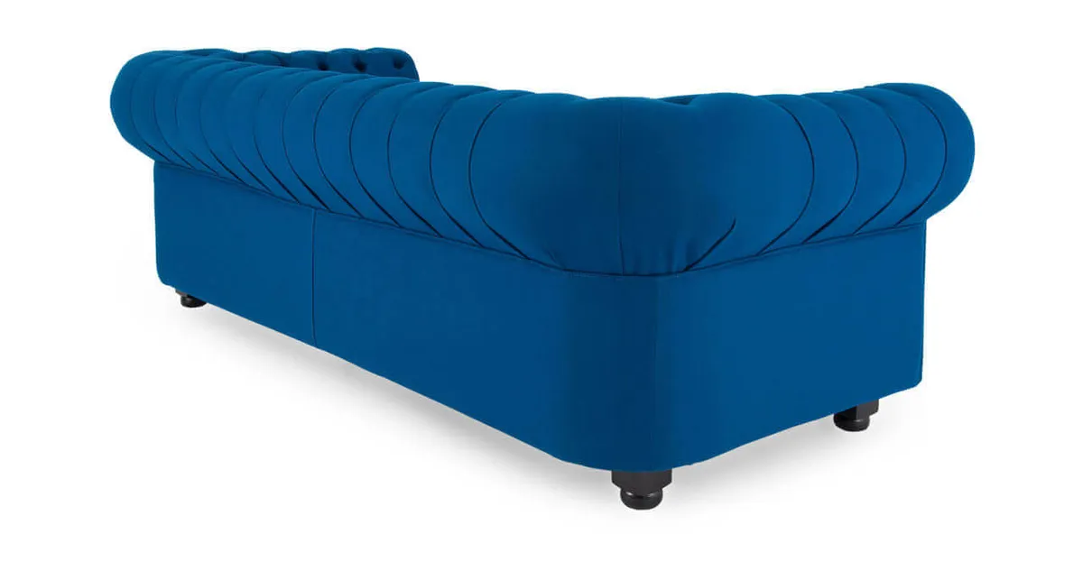 Диван Chesterfield, синий