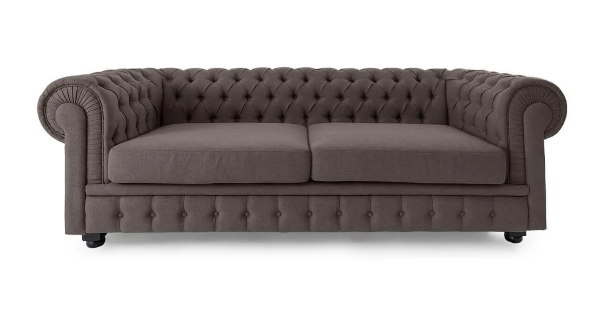 Диван Chesterfield, темно-серый