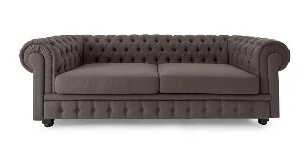 Диван Chesterfield, темно-серый