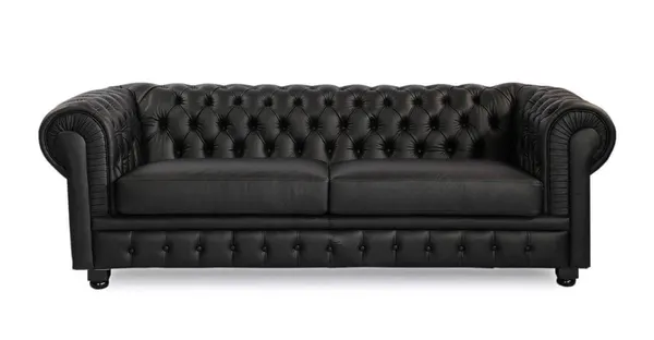 Диван Chesterfield, черный